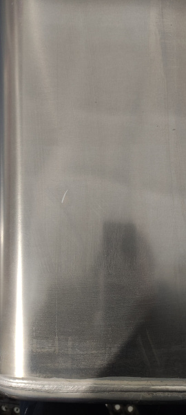 Алюминиевый топливный бак 400л. с патрубком G1 1/4 (741659)